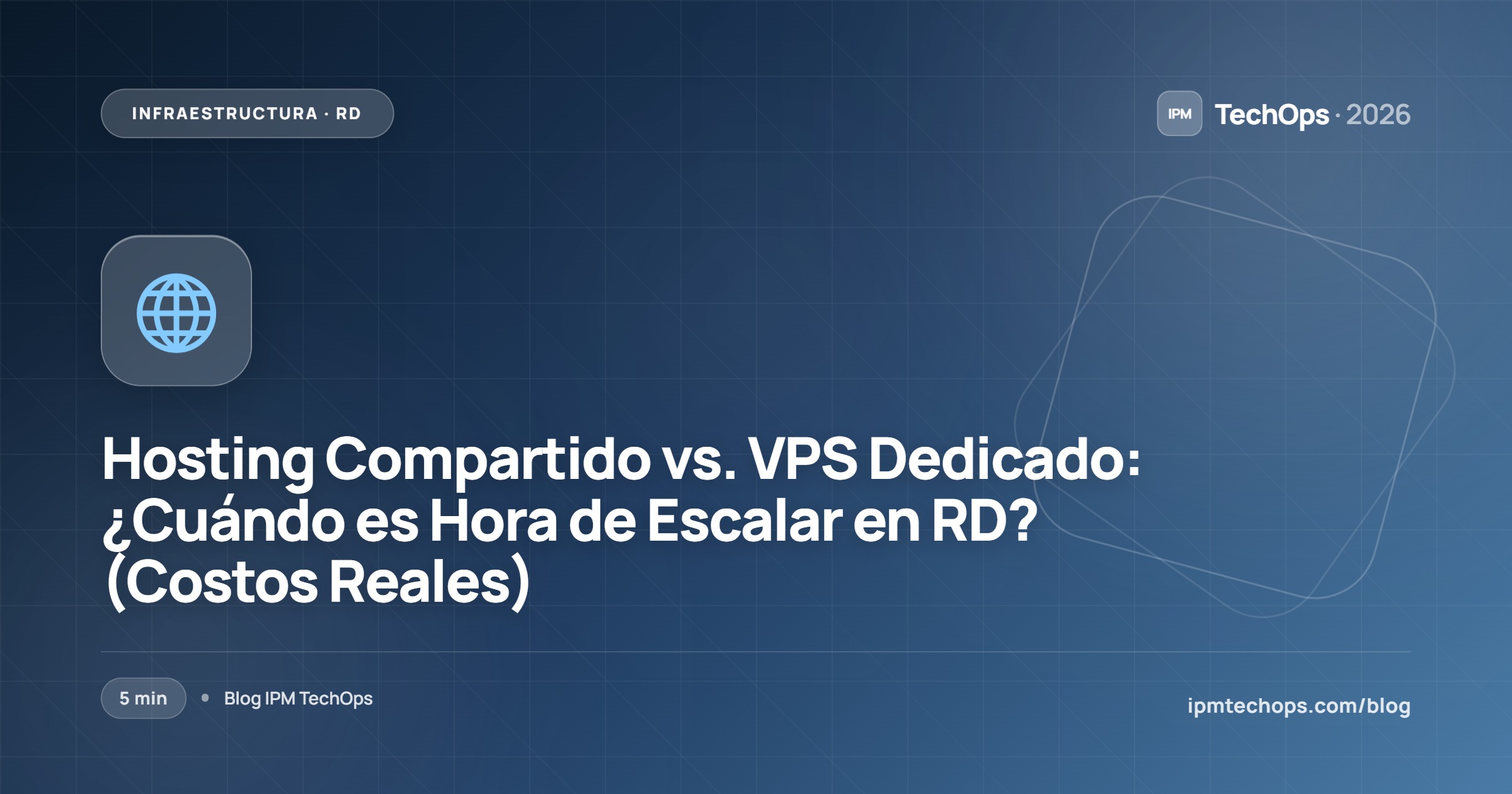 Hosting Compartido vs. VPS Dedicado: ¿Cuándo es Hora de Escalar en RD? (Costos Reales)